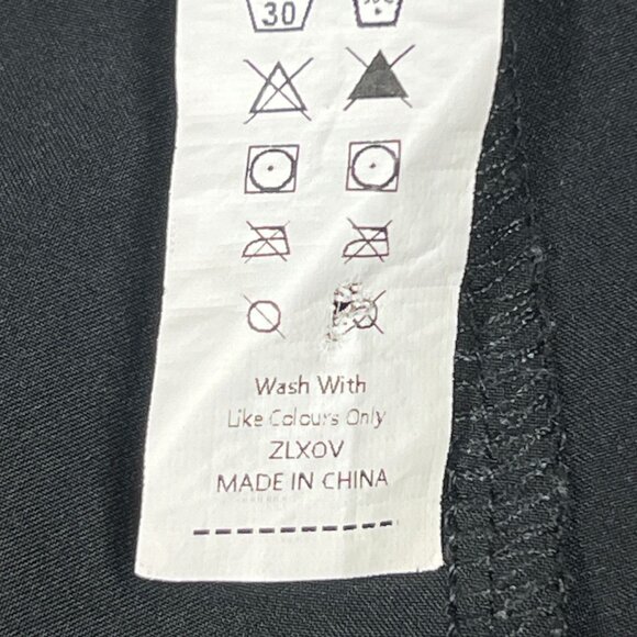 Womens Large Black Elastic Waist Jogger Pants Sleek Feel‎ Stretchy Loungewear - Picture 4 of 11